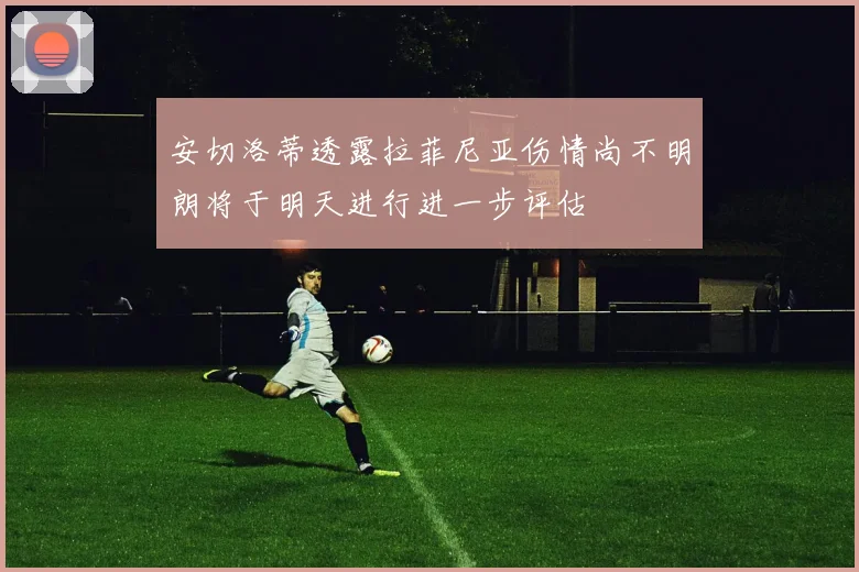 安切洛蒂透露拉菲尼亚伤情尚不明朗将于明天进行进一步评估